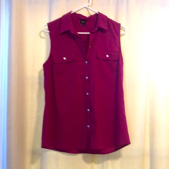 🎉4 for $20 Lee Magenta Tank, size Medium - Picture 1 of 4